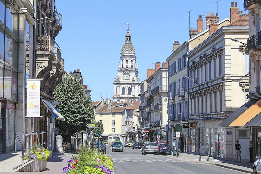 Avenue Elzas Lorraine Bourg Bresse