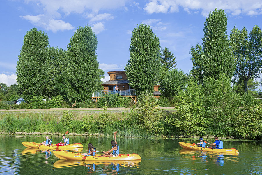 camping ain bord de rivière
