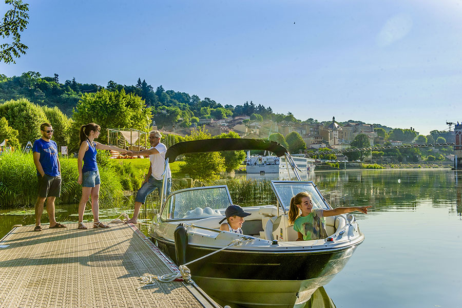 camping bord de rivière lyon