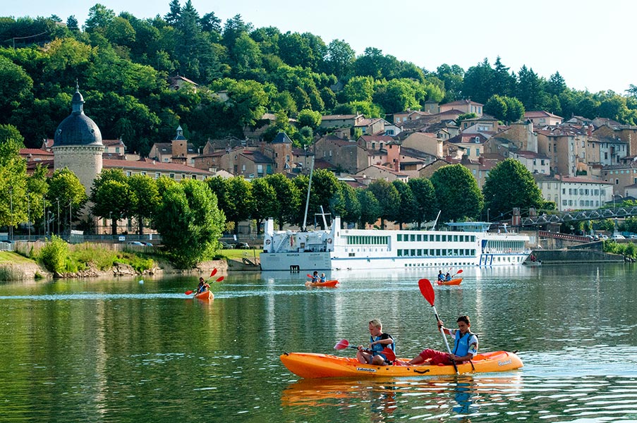 séjour camping bord de rivière ain