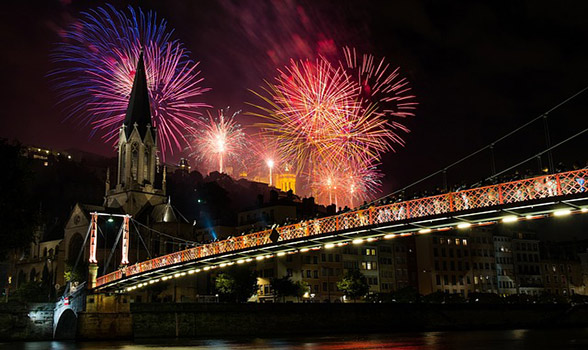 festivités Lyon en été