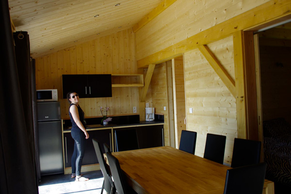 intérieur chalet ain