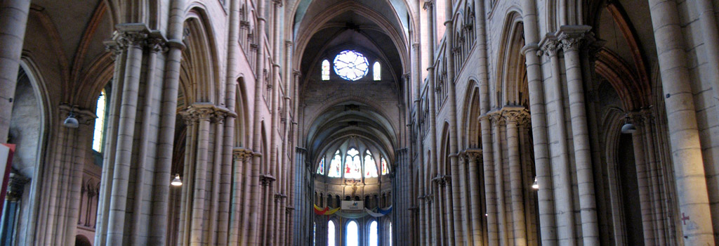 intérieur cathédrale saint-jean lyon