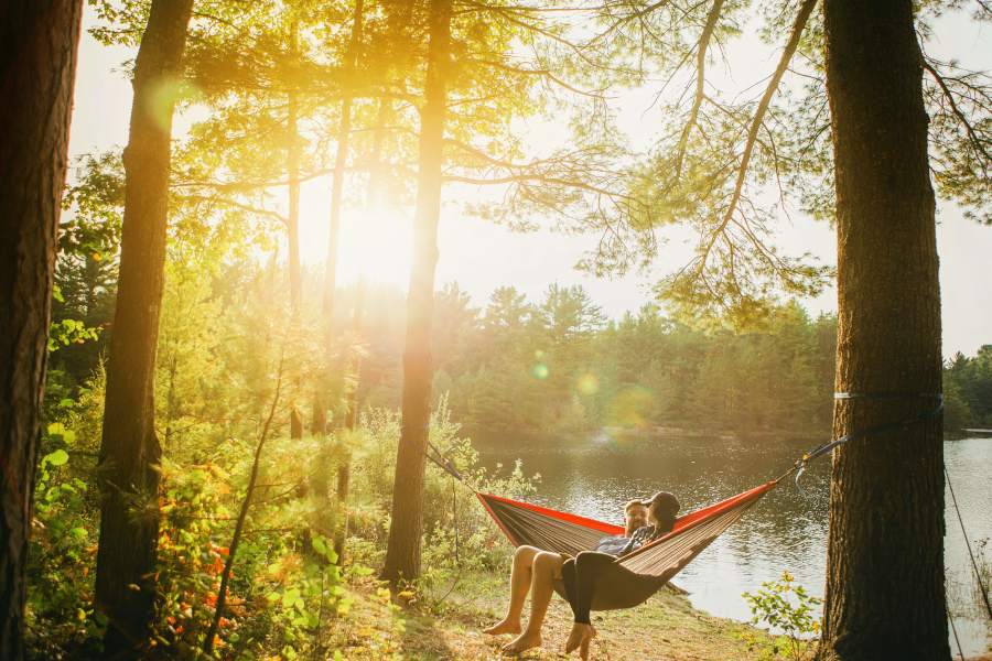 camping bord de riviere